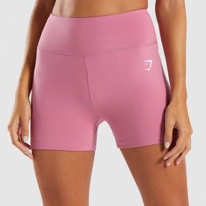 GYMSHARK Dreamy Shorts High Waisted Dusky Pink